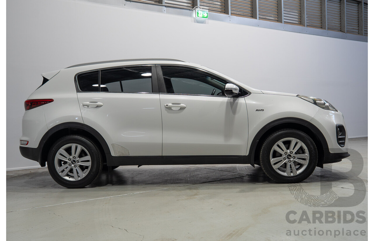 02/2017 Kia Sportage Si (AWD) QL MY17 4D Wagon White Turbo Diesel 2.0L
