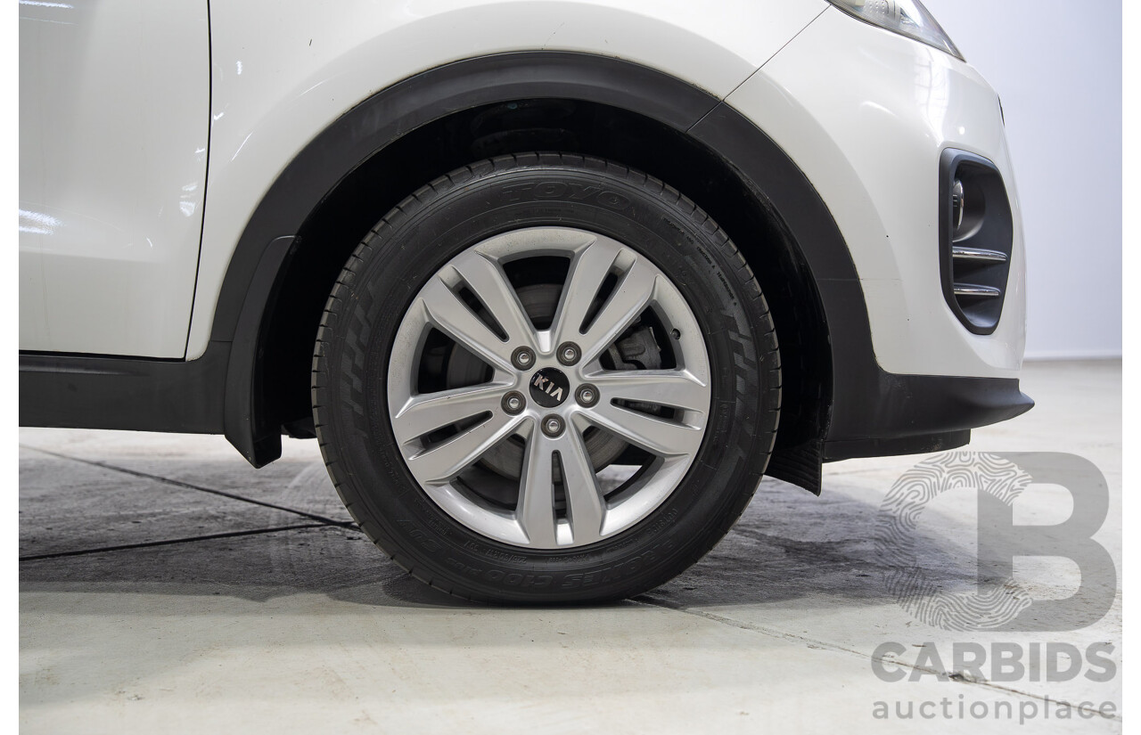 02/2017 Kia Sportage Si (AWD) QL MY17 4D Wagon White Turbo Diesel 2.0L