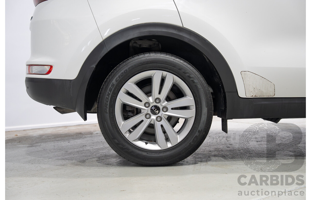 02/2017 Kia Sportage Si (AWD) QL MY17 4D Wagon White Turbo Diesel 2.0L