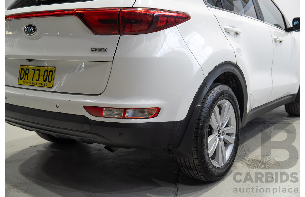 02/2017 Kia Sportage Si (AWD) QL MY17 4D Wagon White Turbo Diesel 2.0L