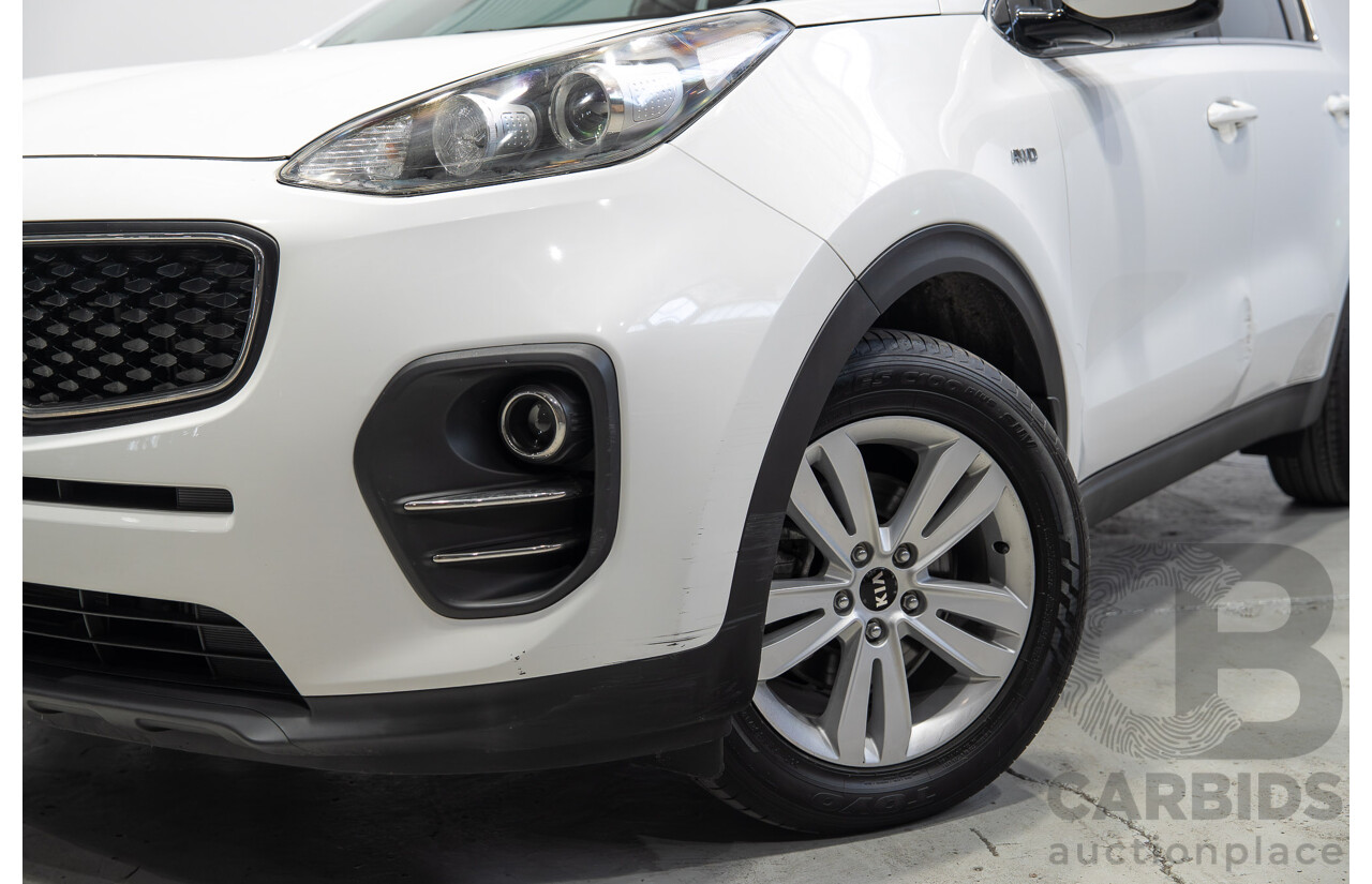 02/2017 Kia Sportage Si (AWD) QL MY17 4D Wagon White Turbo Diesel 2.0L