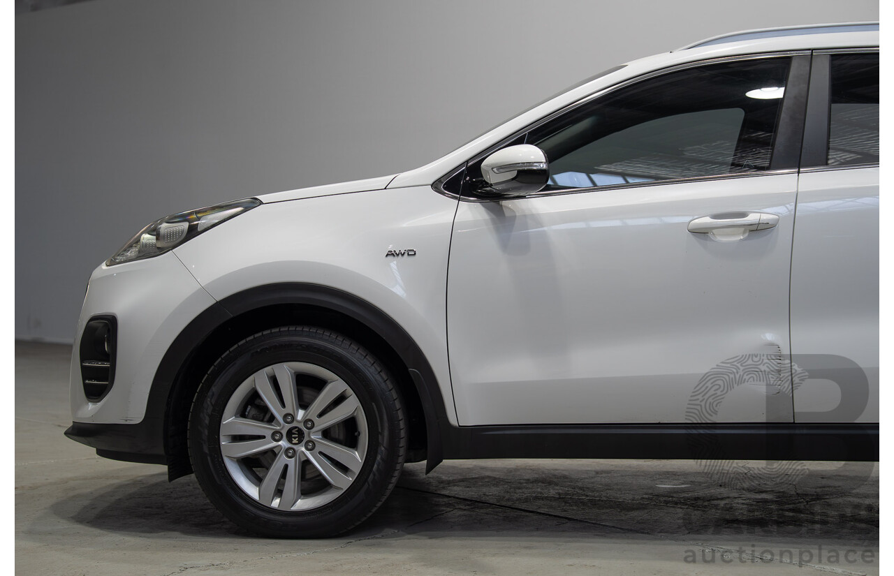 02/2017 Kia Sportage Si (AWD) QL MY17 4D Wagon White Turbo Diesel 2.0L