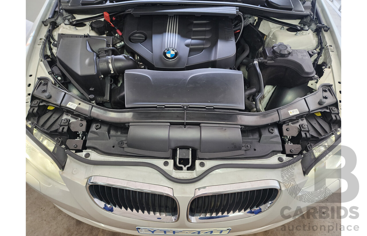 06/2012 Bmw 3 20d E92 MY11 2d Coupe White 2.0L