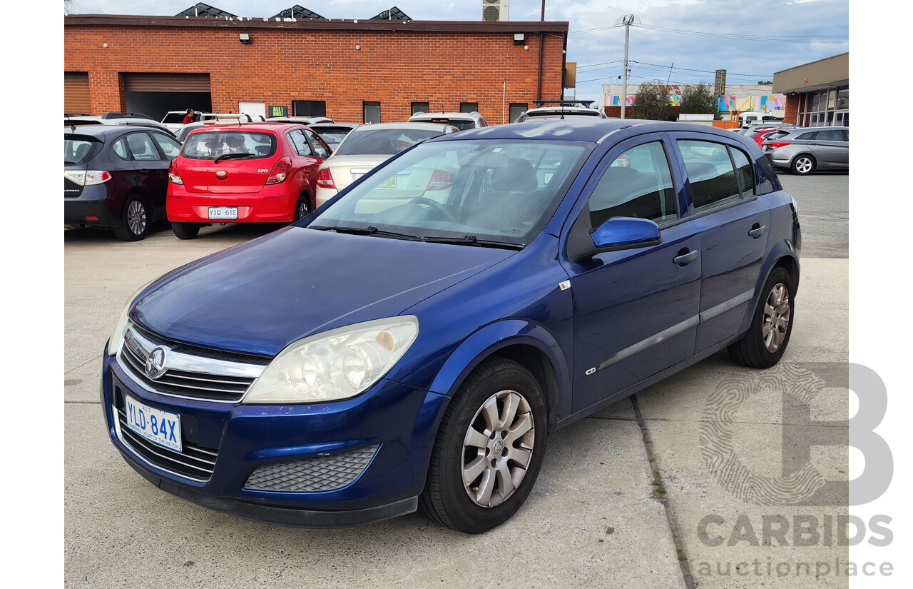 04/2007 Holden Astra CD AH MY07 5d Hatchback Blue 1.8L