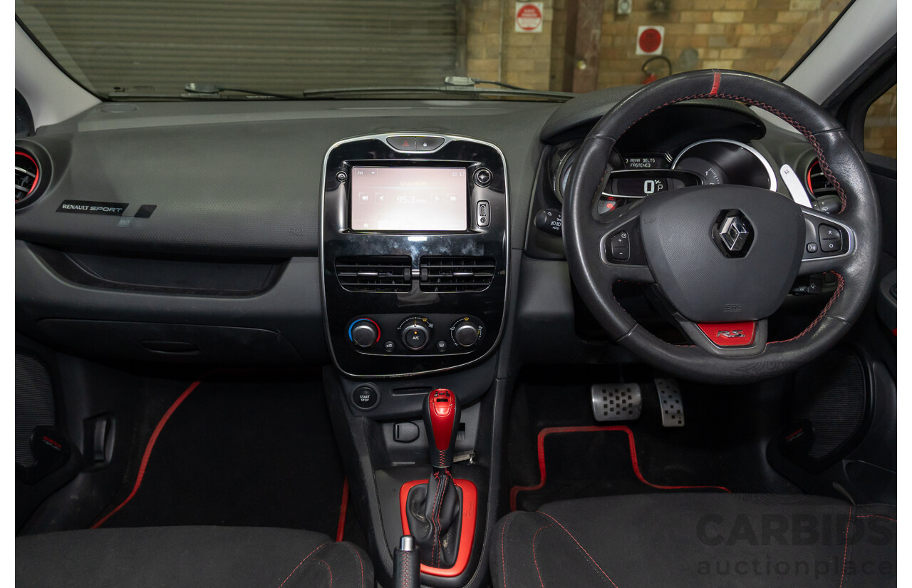 08/2015 Renault Clio R.S. 200 CUP X98 5d Hatchback Black 1.6L