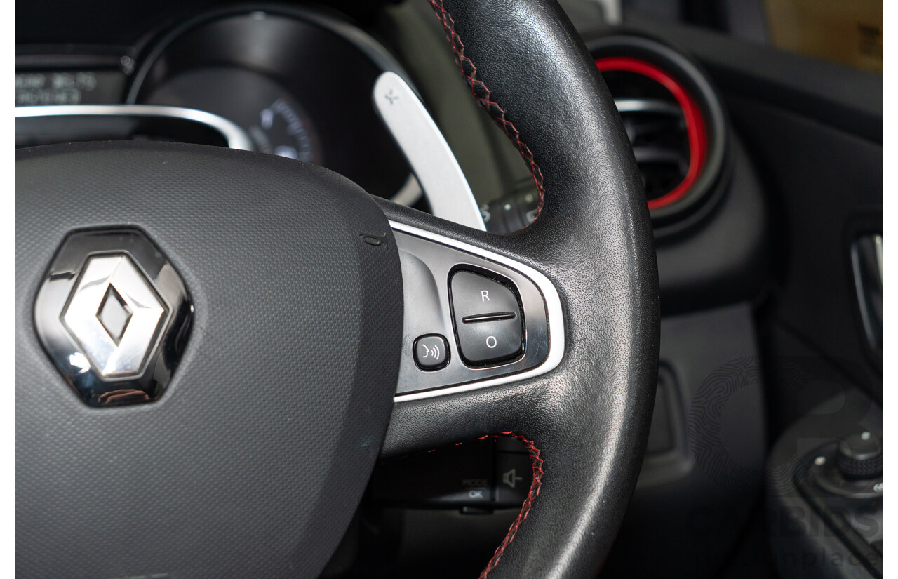 08/2015 Renault Clio R.S. 200 CUP X98 5d Hatchback Black 1.6L