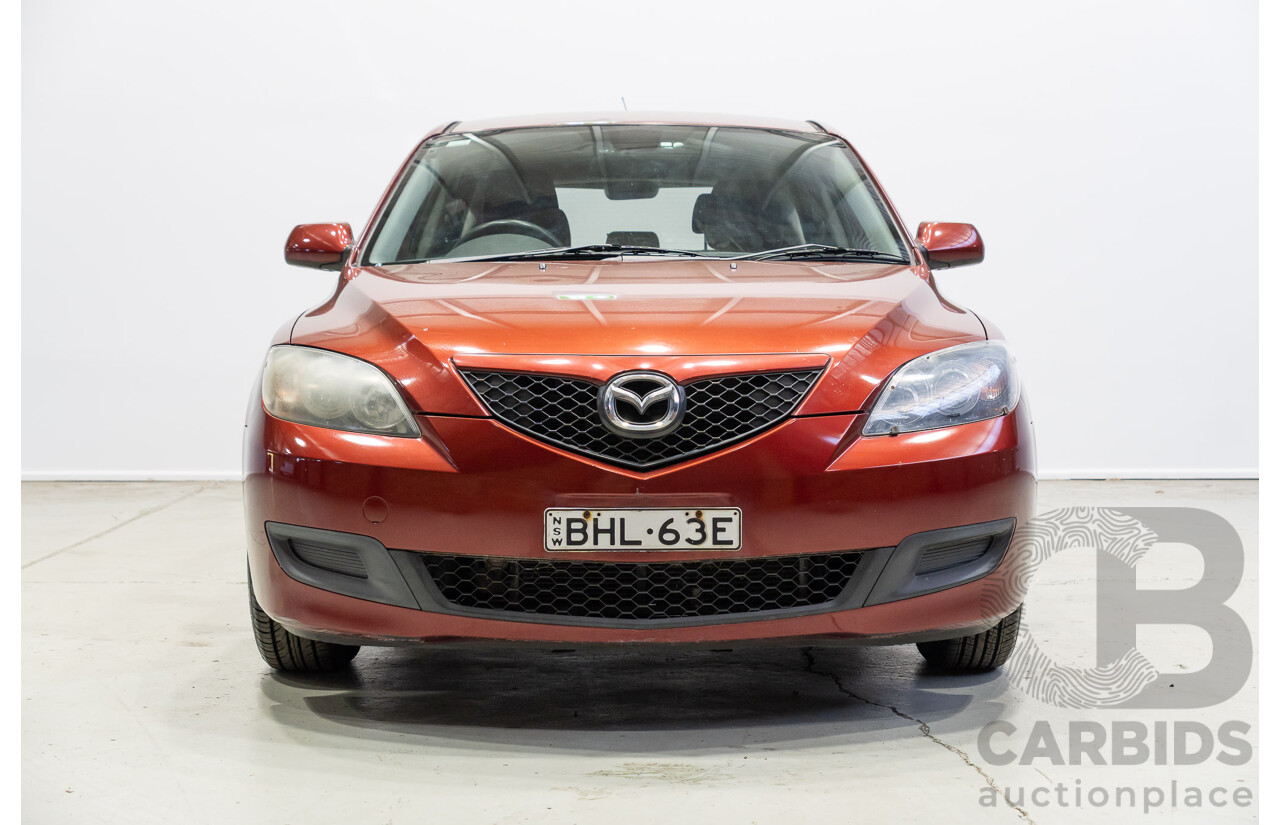 10/2008 Mazda 3 Neo Sport BK MY08 5d Hatchback Red 2.0L