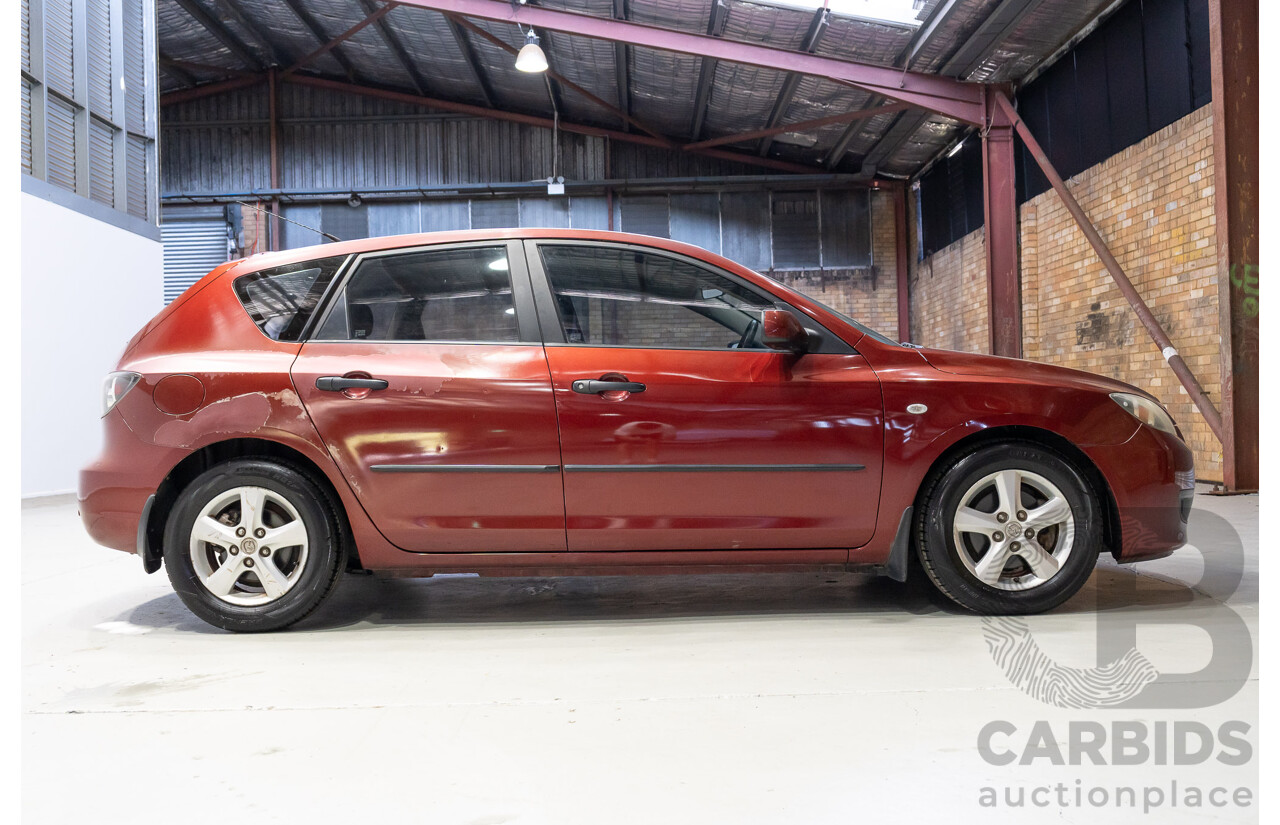 10/2008 Mazda 3 Neo Sport BK MY08 5d Hatchback Red 2.0L