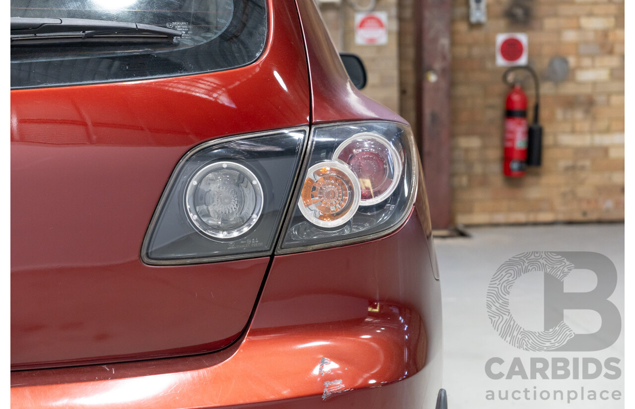 10/2008 Mazda 3 Neo Sport BK MY08 5d Hatchback Red 2.0L