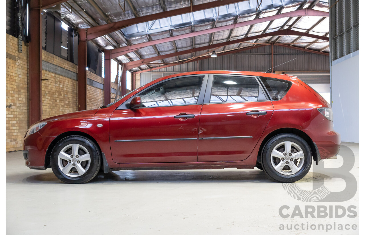 10/2008 Mazda 3 Neo Sport BK MY08 5d Hatchback Red 2.0L