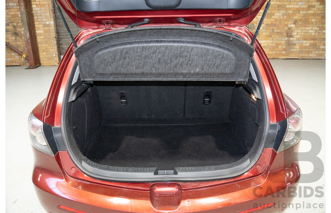 10/2008 Mazda 3 Neo Sport BK MY08 5d Hatchback Red 2.0L