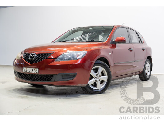 10/2008 Mazda 3 Neo Sport BK MY08 5d Hatchback Red 2.0L