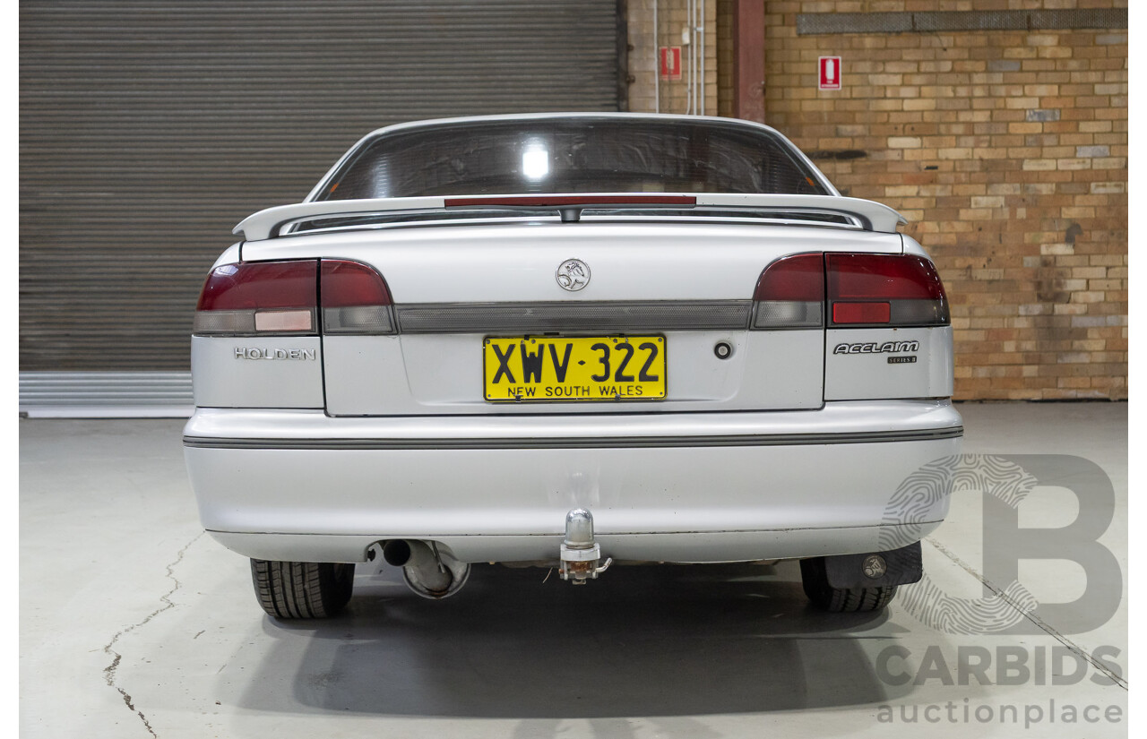06/1997 Holden Commodore Acclaim VSII 4d Sedan Silver V6 3.8L
