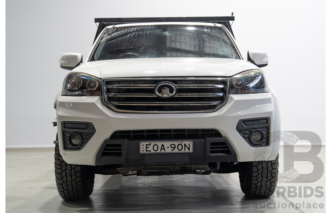 05/2021 Great Wall Steed (4x4) K2 Single Cab Chassis White 2.0L