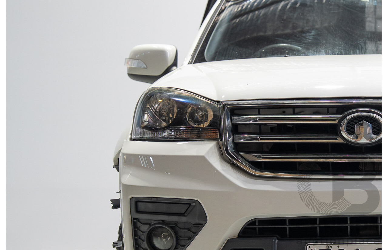 05/2021 Great Wall Steed (4x4) K2 Single Cab Chassis White 2.0L