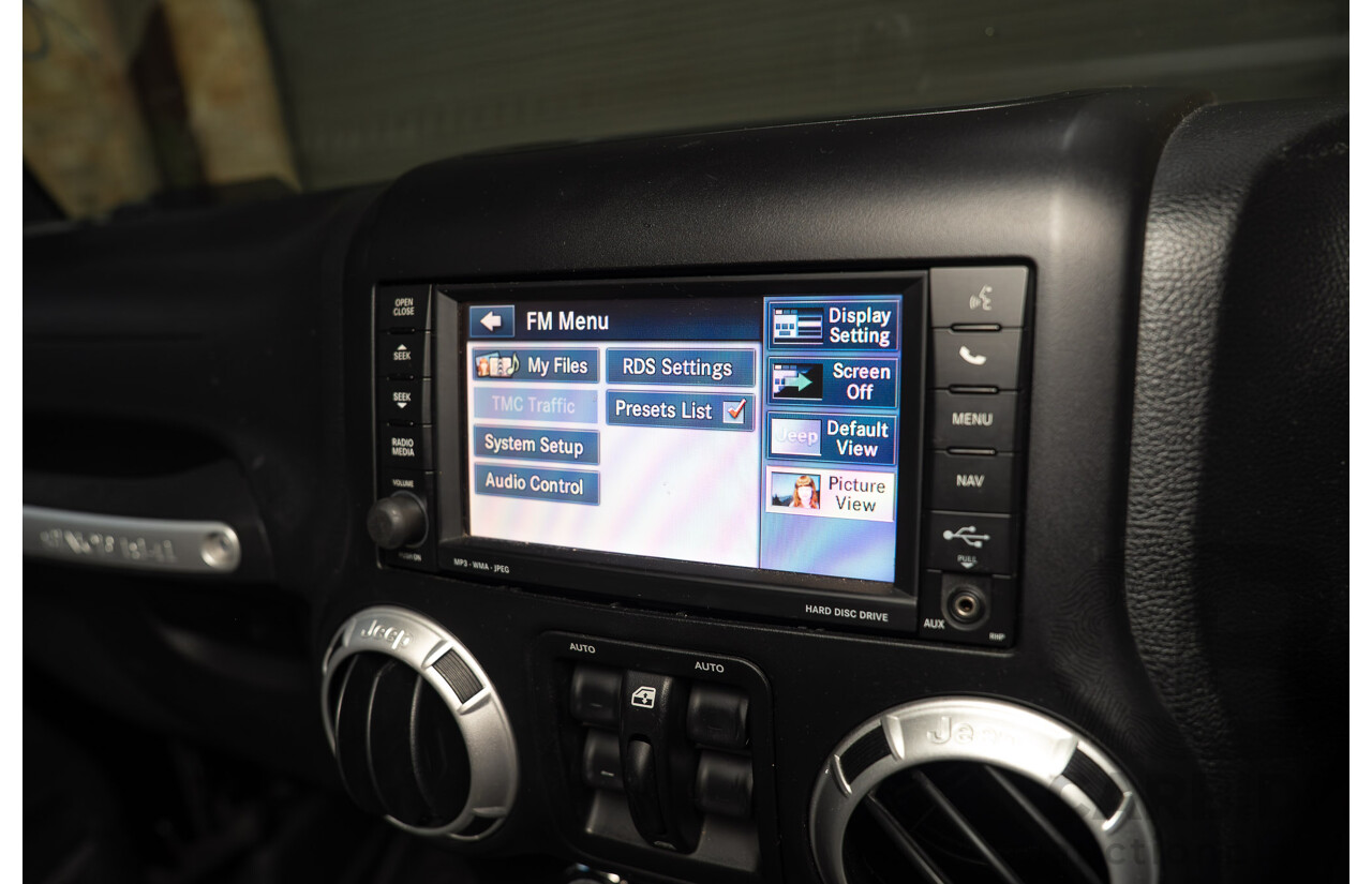 05/2015 Jeep Wrangler Unlimited Freedom IV (4x4) JK MY15 4d Hardtop Black V6 3.6L
