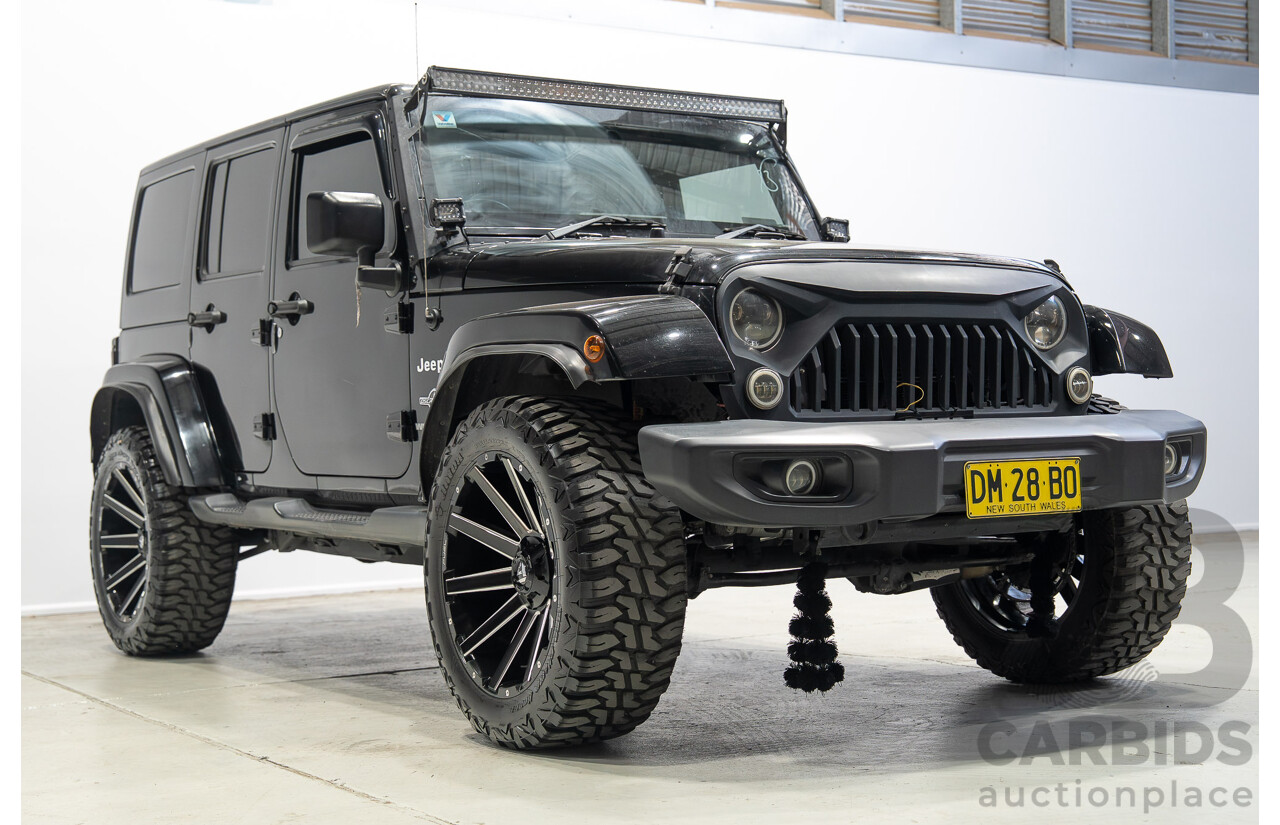 05/2015 Jeep Wrangler Unlimited Freedom IV (4x4) JK MY15 4d Hardtop Black V6 3.6L