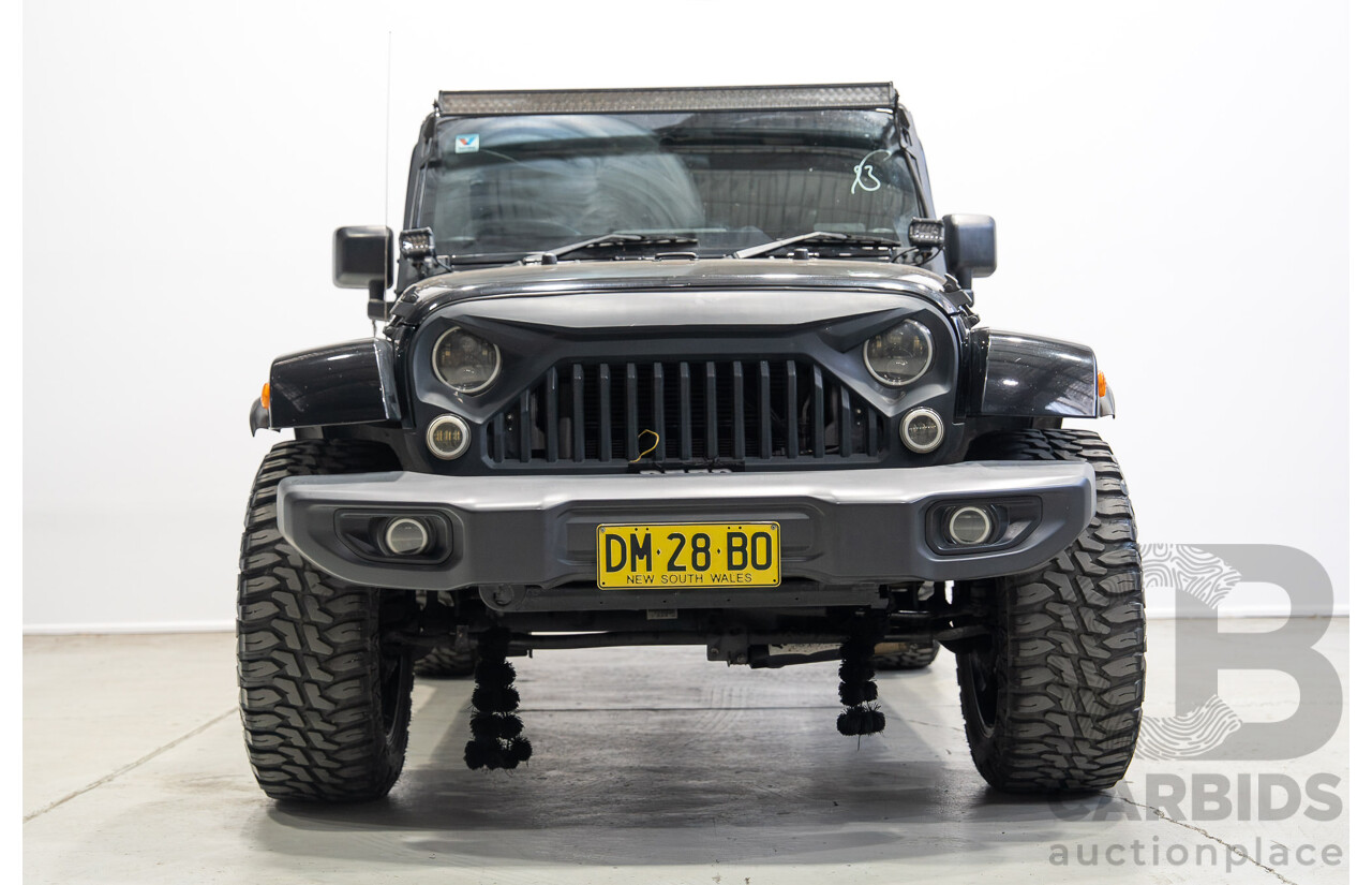 05/2015 Jeep Wrangler Unlimited Freedom IV (4x4) JK MY15 4d Hardtop Black V6 3.6L