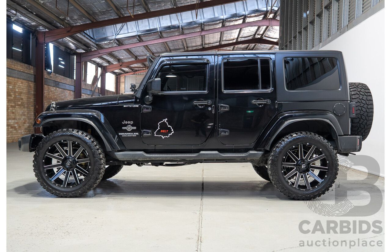 05/2015 Jeep Wrangler Unlimited Freedom IV (4x4) JK MY15 4d Hardtop Black V6 3.6L