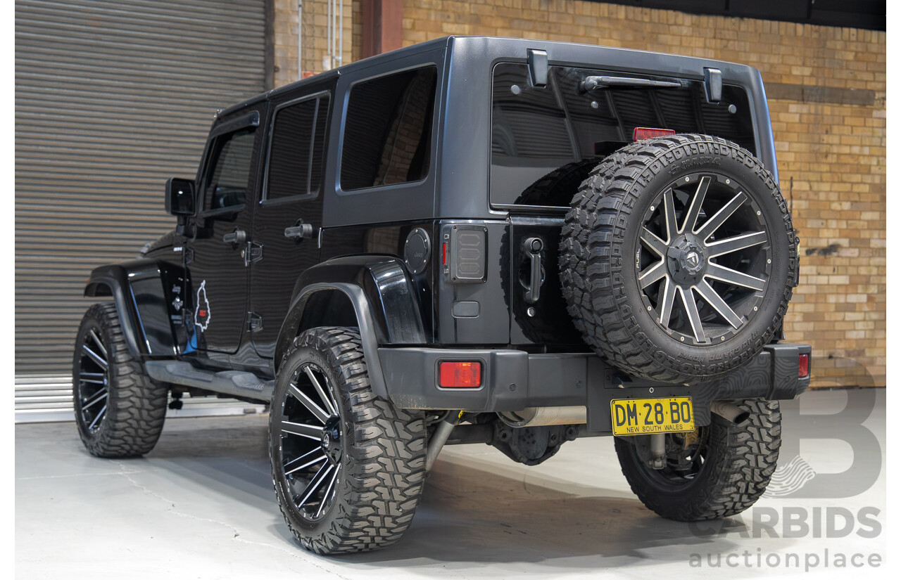 05/2015 Jeep Wrangler Unlimited Freedom IV (4x4) JK MY15 4d Hardtop Black V6 3.6L