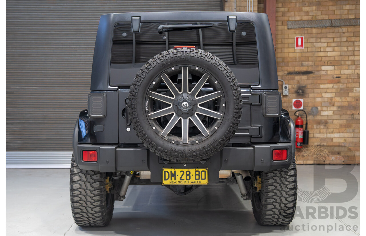 05/2015 Jeep Wrangler Unlimited Freedom IV (4x4) JK MY15 4d Hardtop Black V6 3.6L