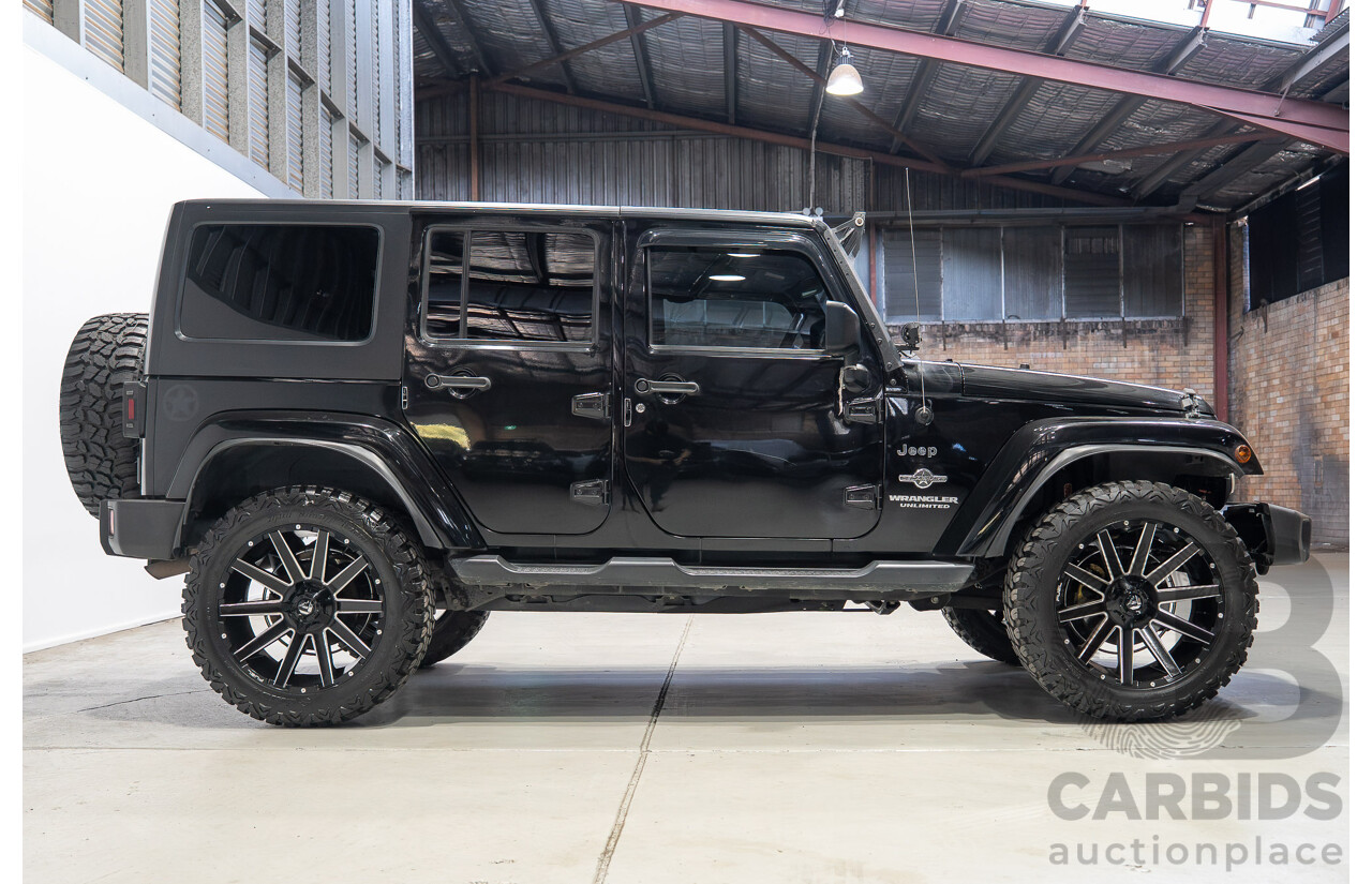 05/2015 Jeep Wrangler Unlimited Freedom IV (4x4) JK MY15 4d Hardtop Black V6 3.6L