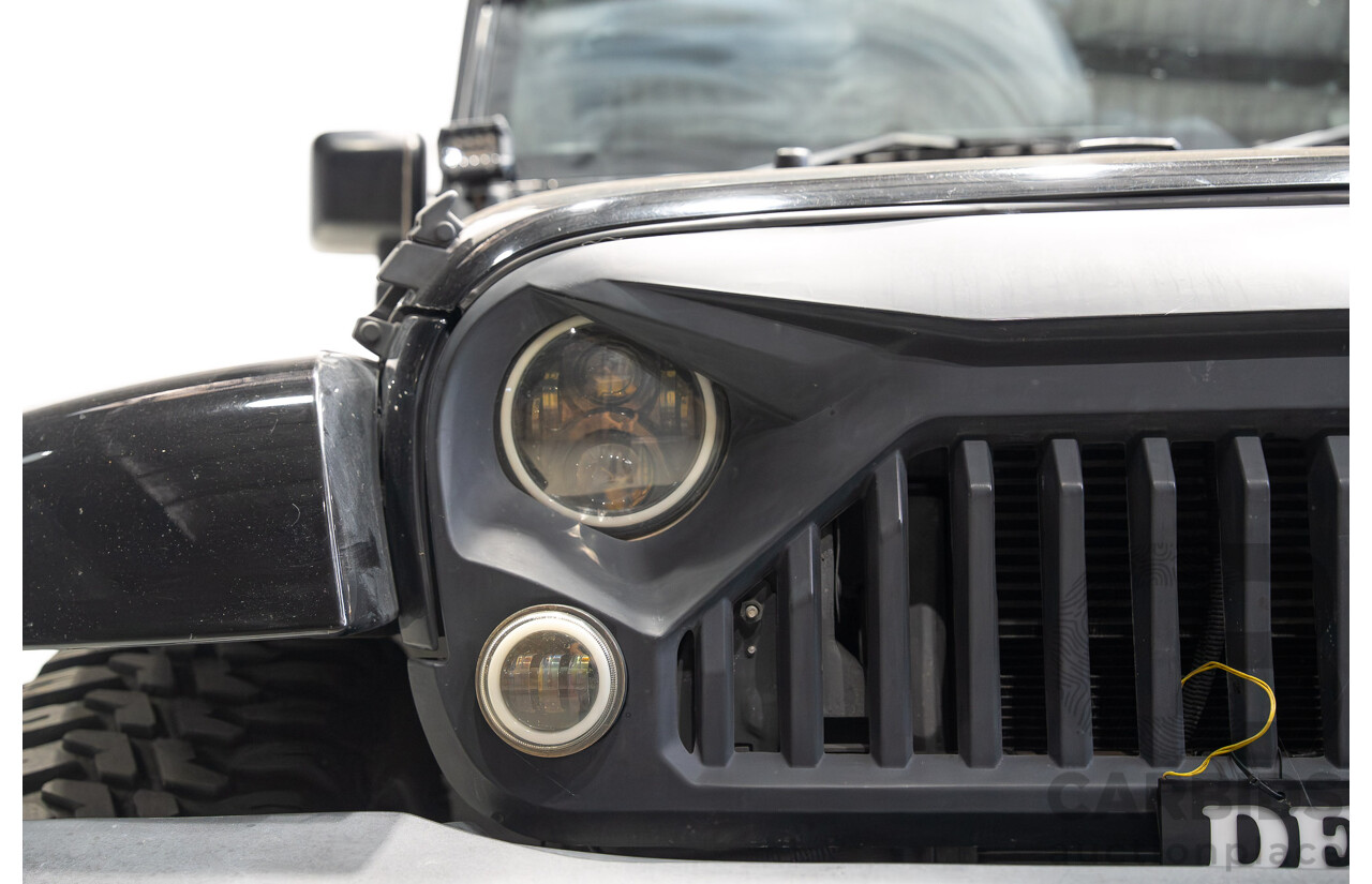 05/2015 Jeep Wrangler Unlimited Freedom IV (4x4) JK MY15 4d Hardtop Black V6 3.6L