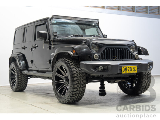 05/2015 Jeep Wrangler Unlimited Freedom IV (4x4) JK MY15 4d Hardtop Black V6 3.6L