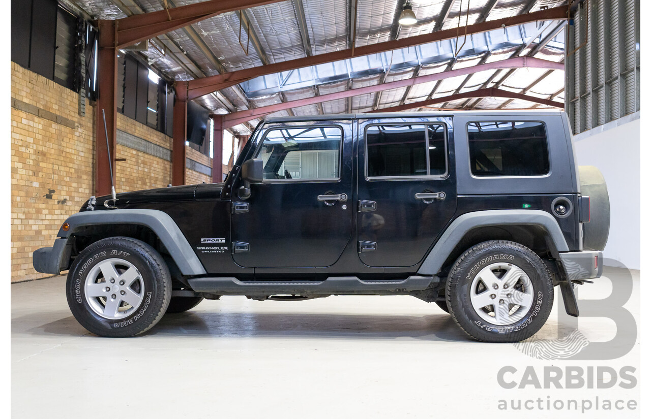 05/2008 Jeep Wrangler Unlimited Sport (4x4) JK 4d Hardtop Black V6 3.8L