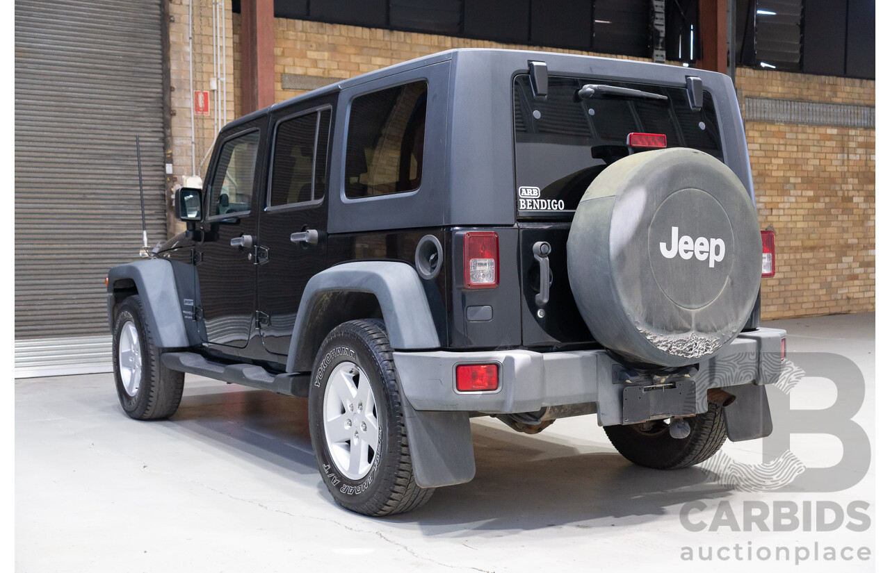 05/2008 Jeep Wrangler Unlimited Sport (4x4) JK 4d Hardtop Black V6 3.8L