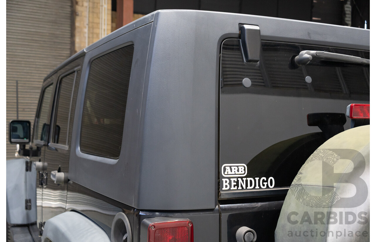 05/2008 Jeep Wrangler Unlimited Sport (4x4) JK 4d Hardtop Black V6 3.8L