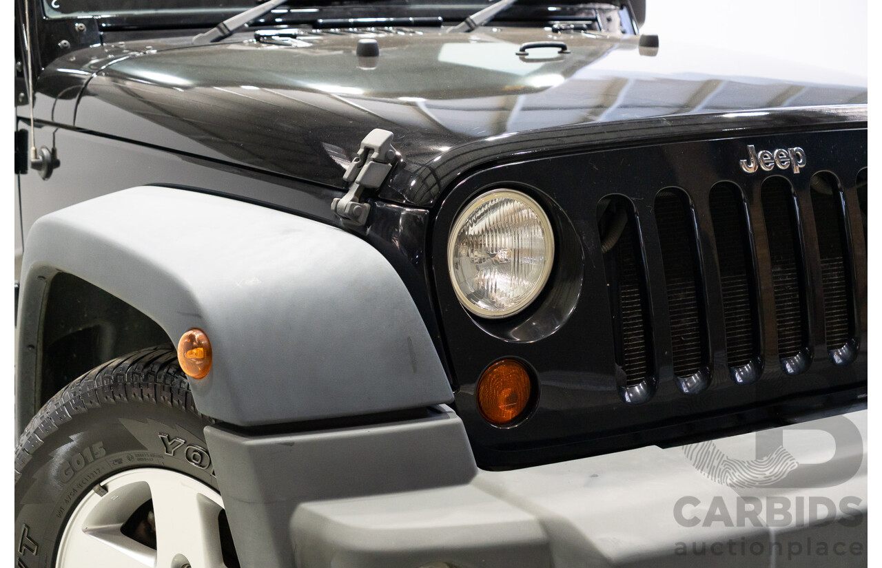 05/2008 Jeep Wrangler Unlimited Sport (4x4) JK 4d Hardtop Black V6 3.8L