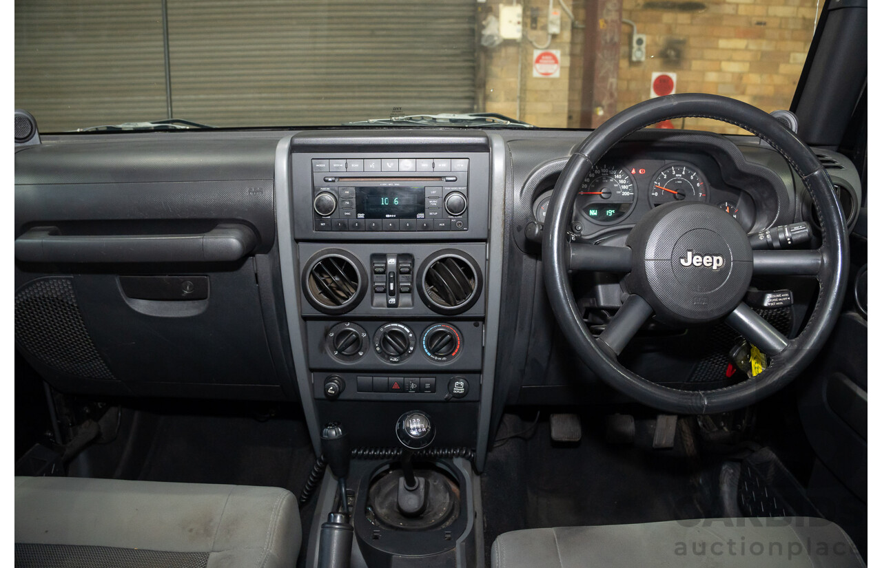 05/2008 Jeep Wrangler Unlimited Sport (4x4) JK 4d Hardtop Black V6 3.8L