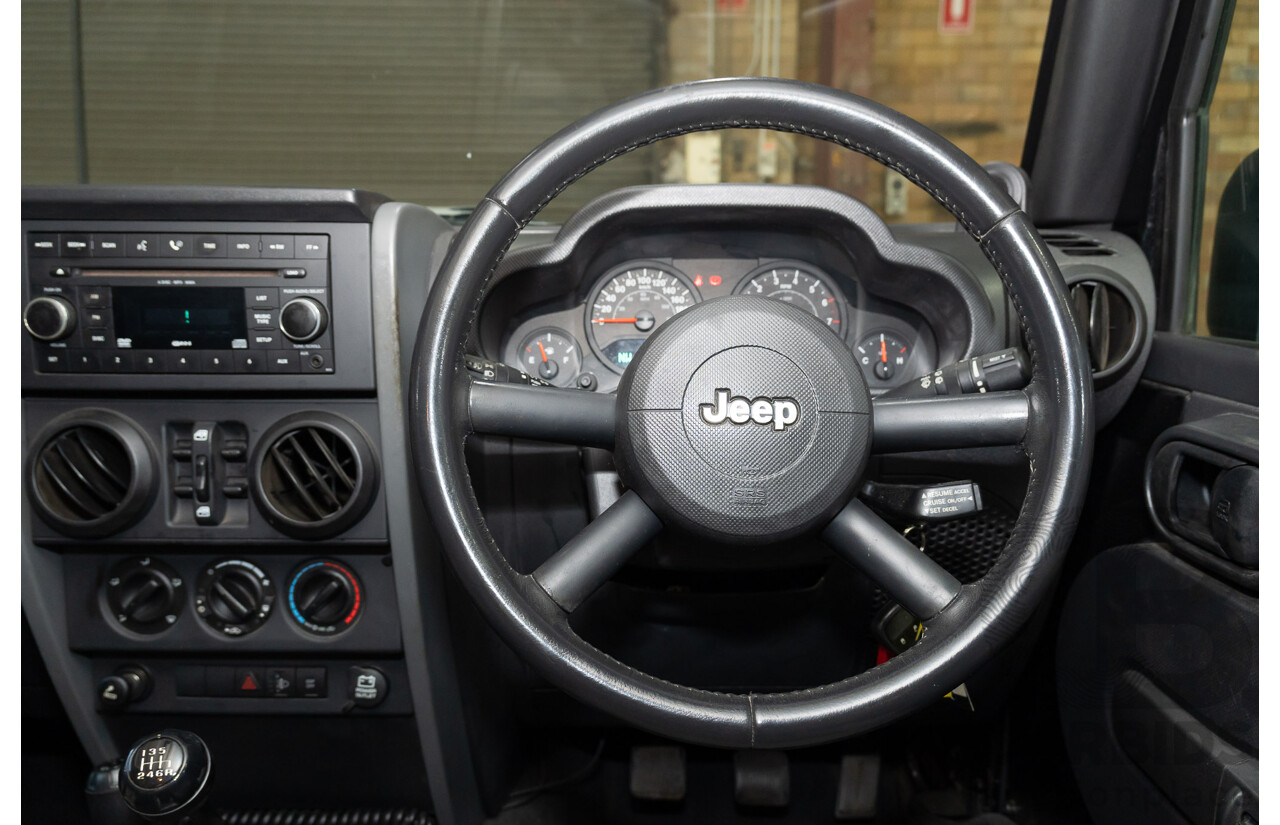 05/2008 Jeep Wrangler Unlimited Sport (4x4) JK 4d Hardtop Black V6 3.8L