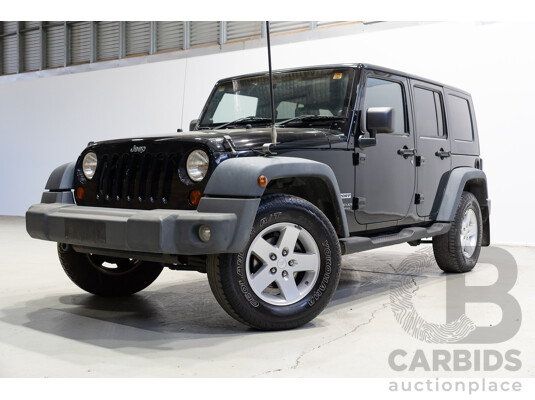 05/2008 Jeep Wrangler Unlimited Sport (4x4) JK 4d Hardtop Black V6 3.8L