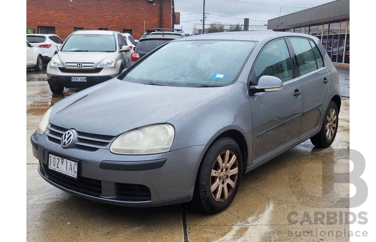 01/2006 Volkswagen Golf 2.0 TDI Comfortline 1K 5d Hatchback Grey 2.0L