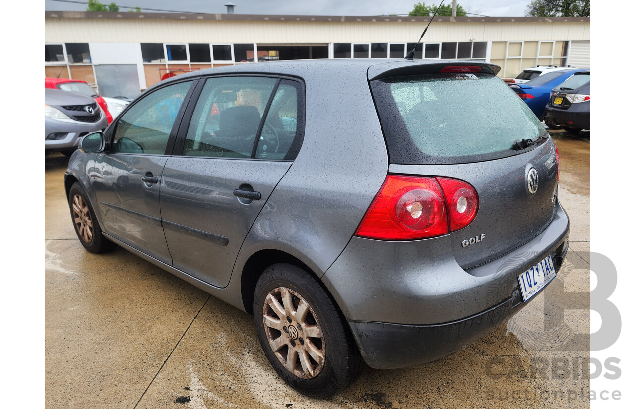 01/2006 Volkswagen Golf 2.0 TDI Comfortline 1K 5d Hatchback Grey 2.0L