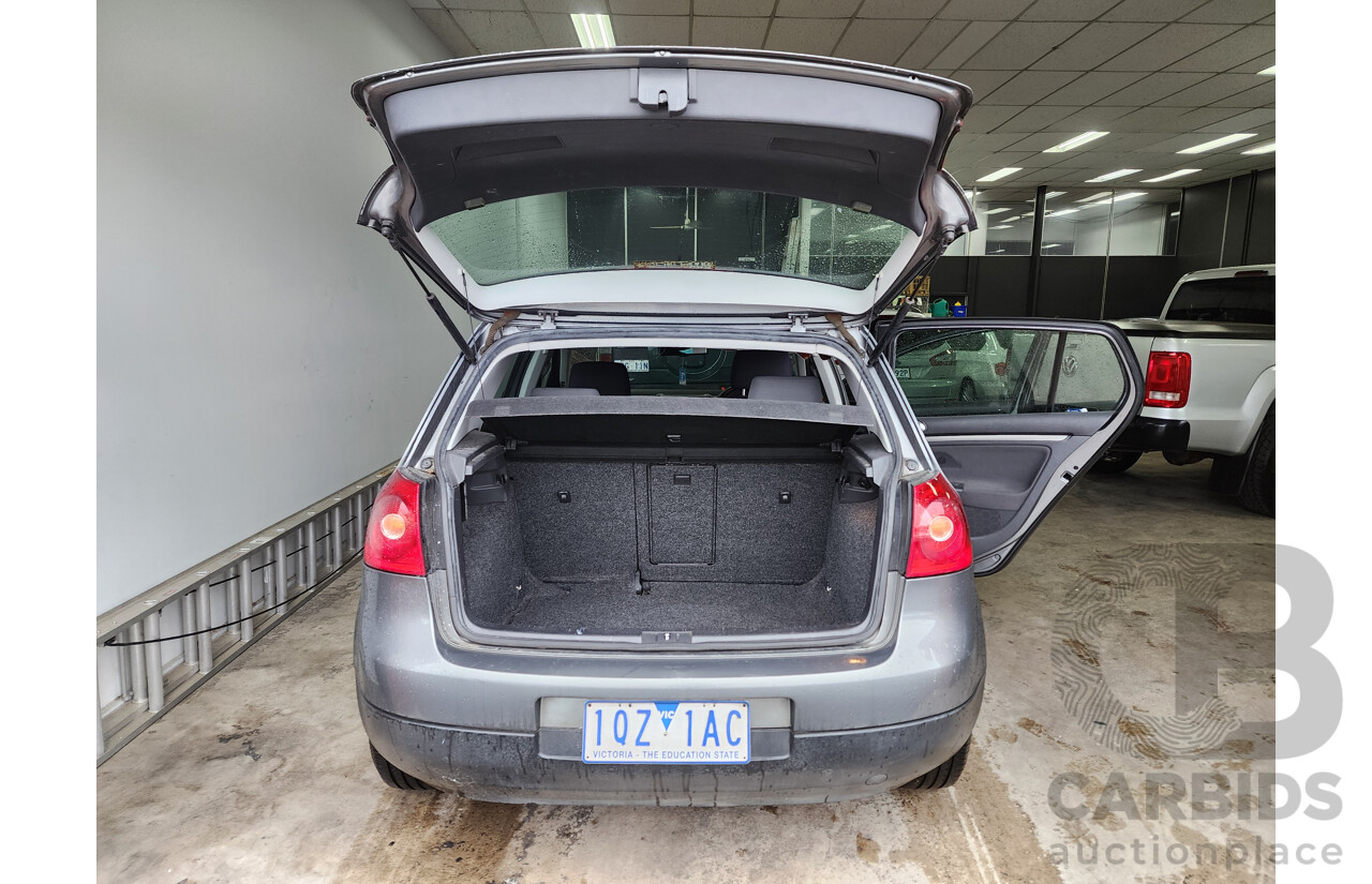 01/2006 Volkswagen Golf 2.0 TDI Comfortline 1K 5d Hatchback Grey 2.0L