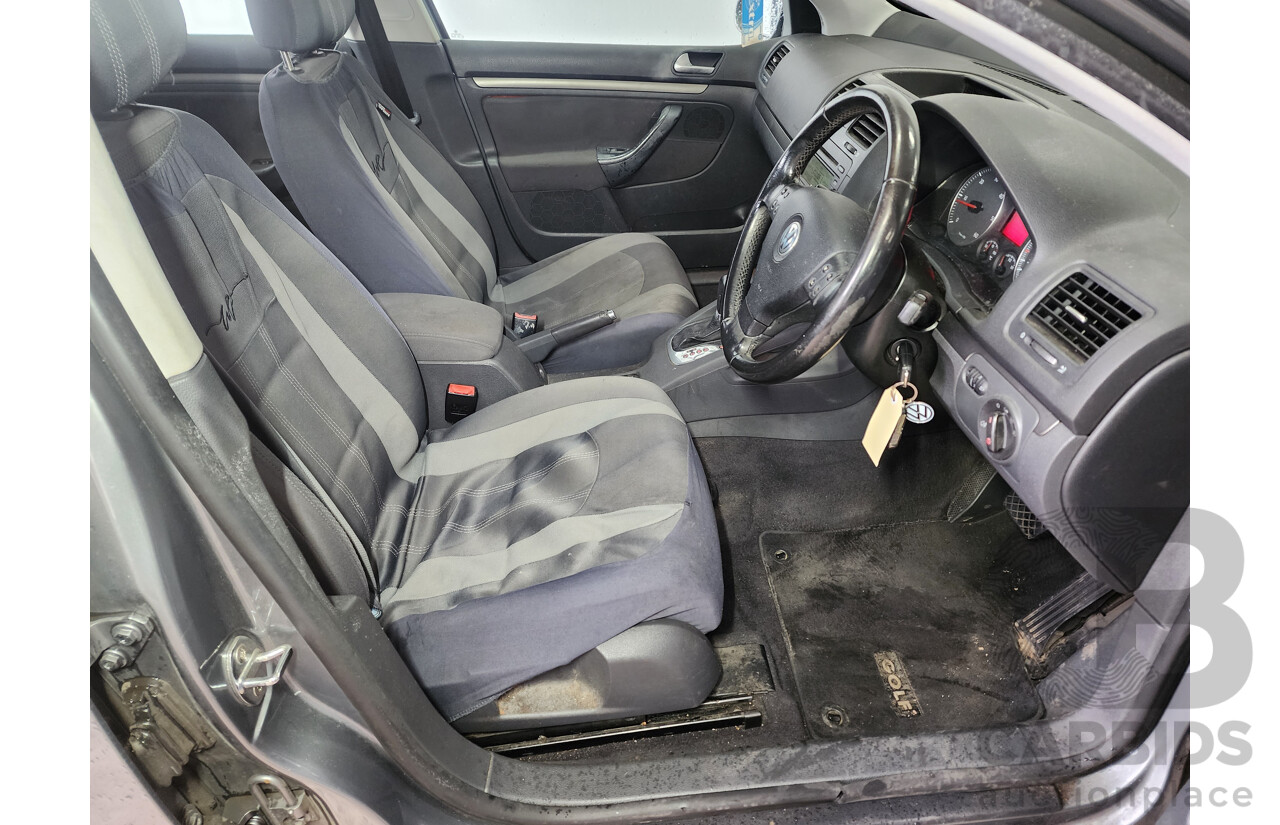 01/2006 Volkswagen Golf 2.0 TDI Comfortline 1K 5d Hatchback Grey 2.0L