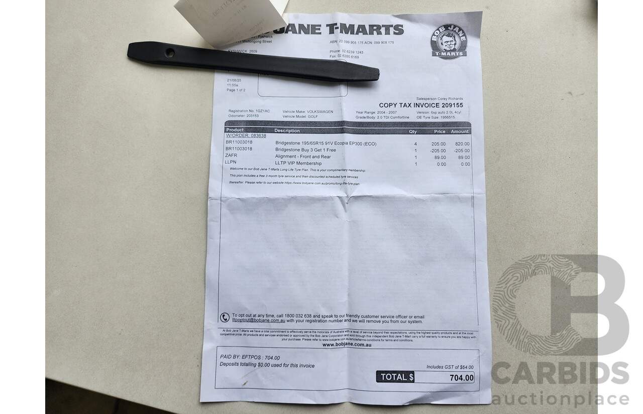 01/2006 Volkswagen Golf 2.0 TDI Comfortline 1K 5d Hatchback Grey 2.0L