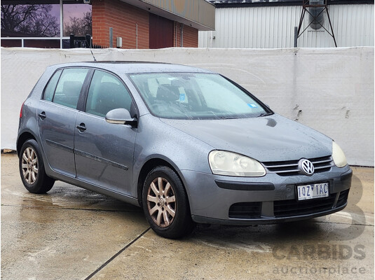 01/2006 Volkswagen Golf 2.0 TDI Comfortline 1K 5d Hatchback Grey 2.0L