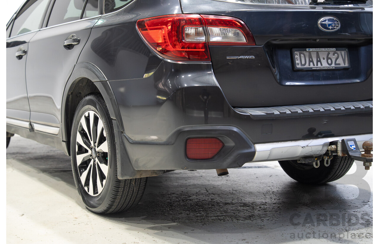 08/2015 Subaru Outback 3.6R (AWD) MY15 4d Wagon Grey 3.6L
