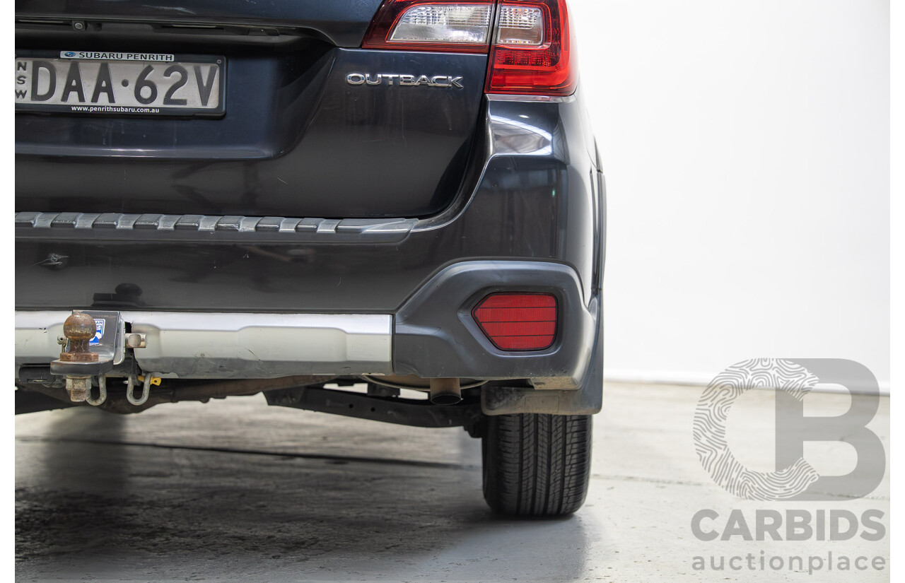 08/2015 Subaru Outback 3.6R (AWD) MY15 4d Wagon Grey 3.6L