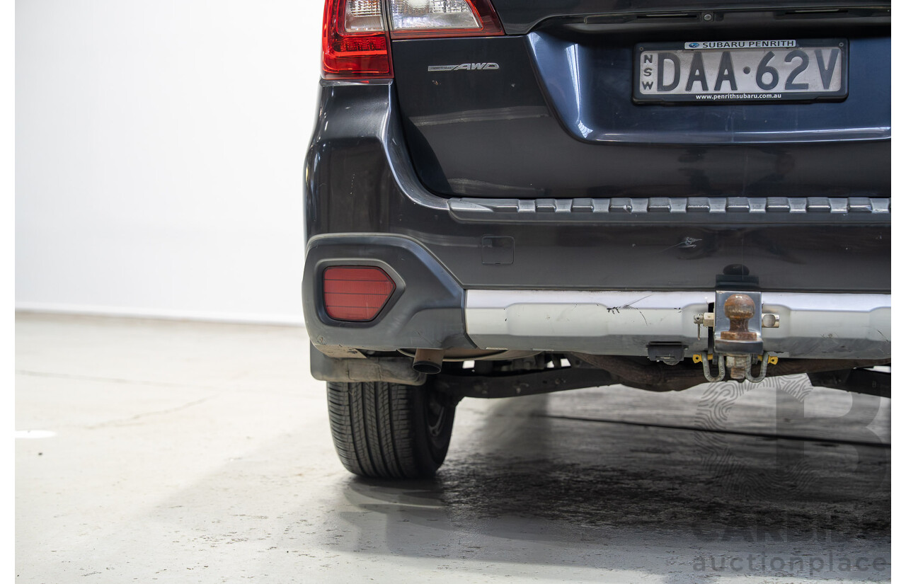 08/2015 Subaru Outback 3.6R (AWD) MY15 4d Wagon Grey 3.6L