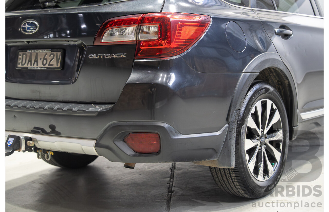 08/2015 Subaru Outback 3.6R (AWD) MY15 4d Wagon Grey 3.6L