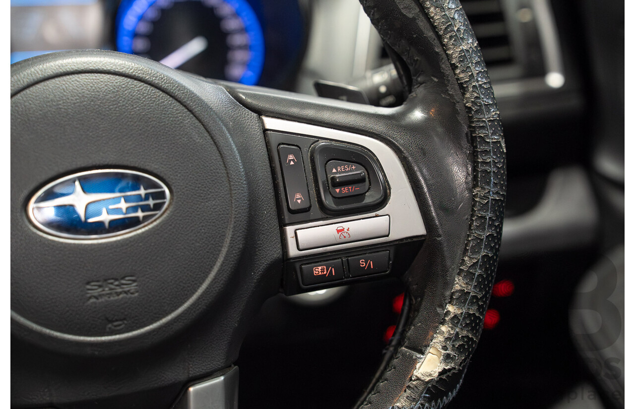 08/2015 Subaru Outback 3.6R (AWD) MY15 4d Wagon Grey 3.6L