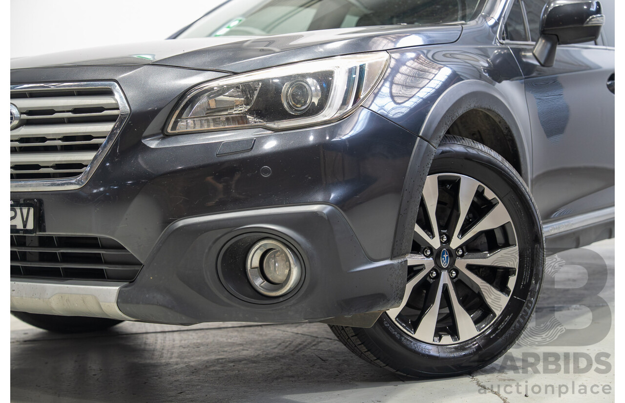 08/2015 Subaru Outback 3.6R (AWD) MY15 4d Wagon Grey 3.6L