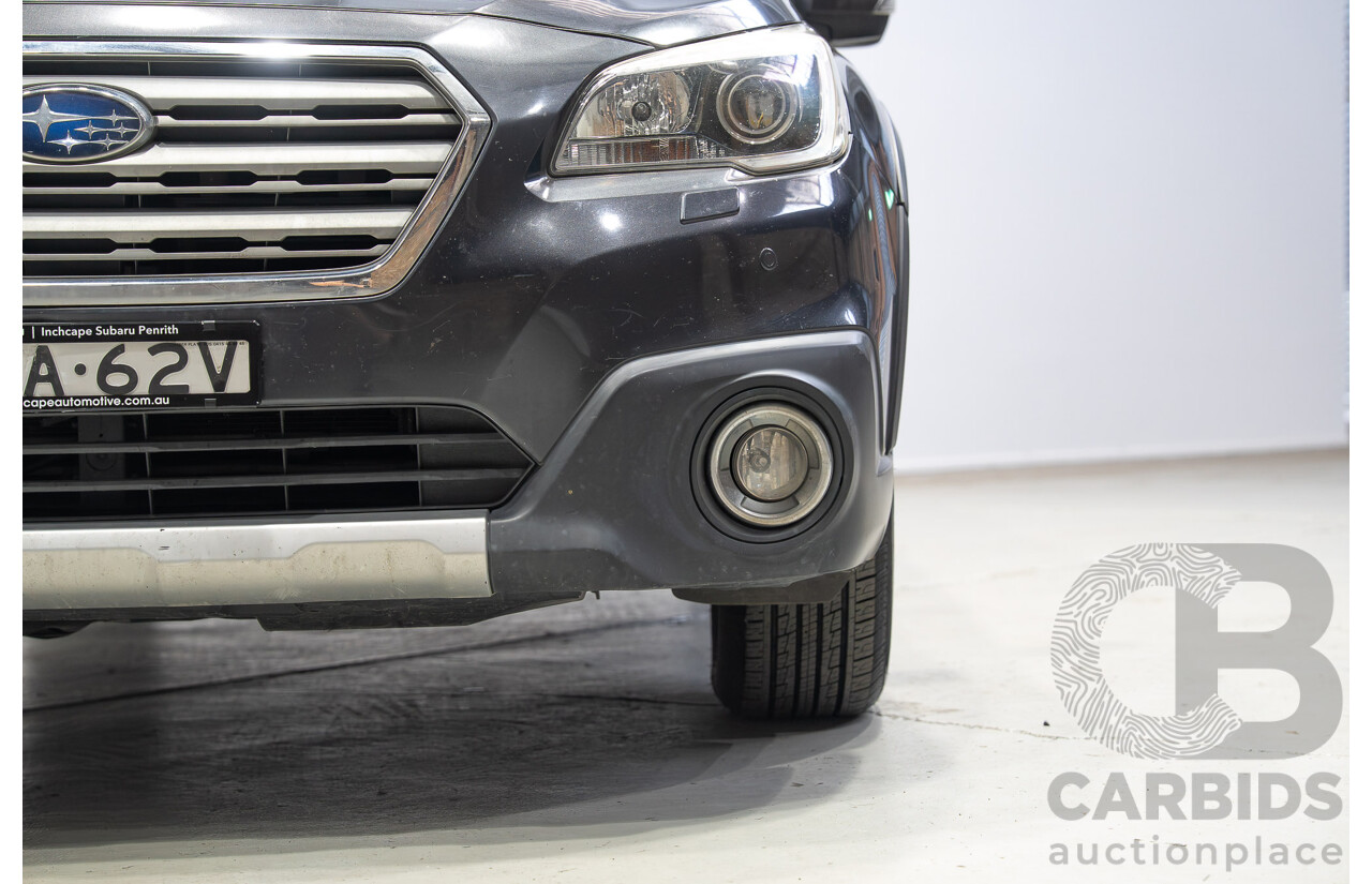 08/2015 Subaru Outback 3.6R (AWD) MY15 4d Wagon Grey 3.6L