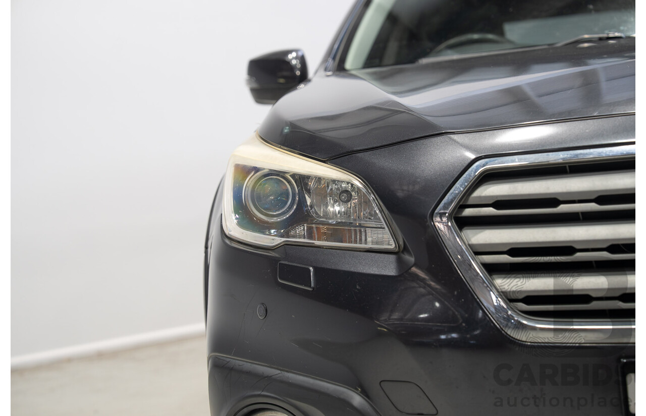 08/2015 Subaru Outback 3.6R (AWD) MY15 4d Wagon Grey 3.6L