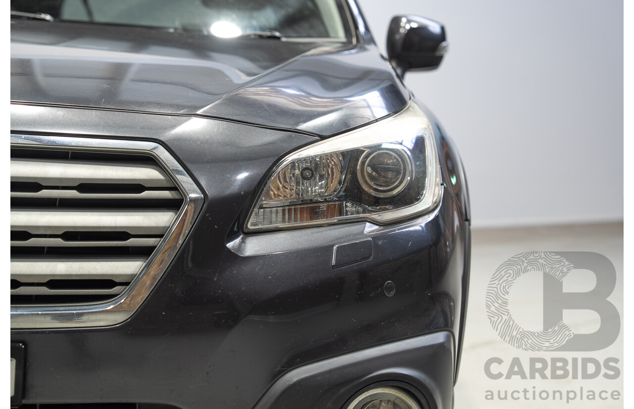 08/2015 Subaru Outback 3.6R (AWD) MY15 4d Wagon Grey 3.6L